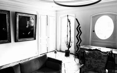 The Salon Apartment in Paris.