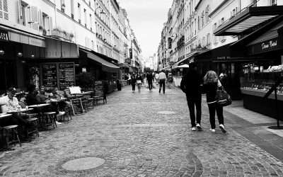 We watch Paris wake up.