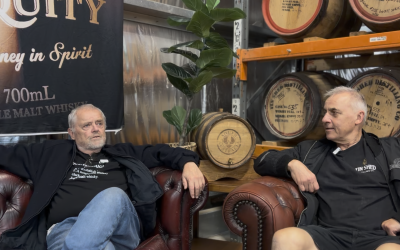 Two guys making great whiskies up in the Adelaide Hills.